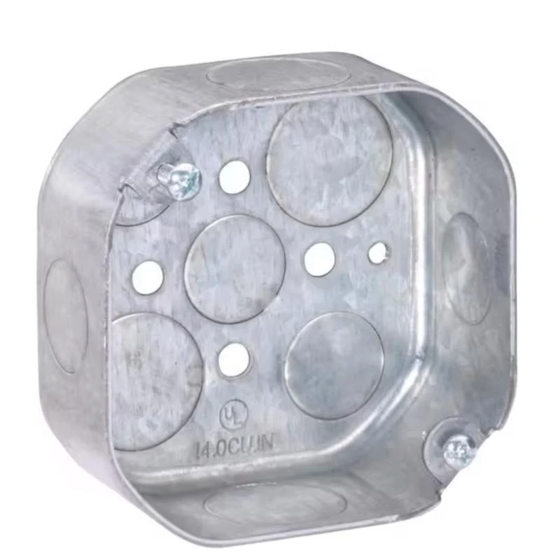 Old Work 4 In. X 4 In. Octagon Steel Electrical Box Model 54151-s-upc