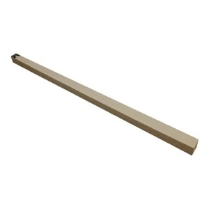 4 X 4 X 96-inch Solid Gray Post For Outdoor Structures