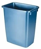 21-quart Plastic Kitchen Wastebasket In Royal Blue