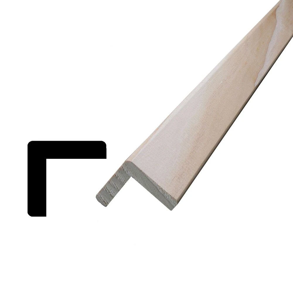 Wm 205 1-1/8 In. X 1-1/8 In. X 96 In. Hemlock Outside Corner Moulding
