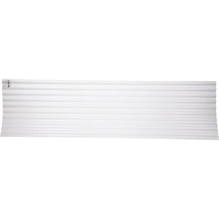 Tuftex Seacoaster 12' White Corrugated Pvc Panel - Model 121334