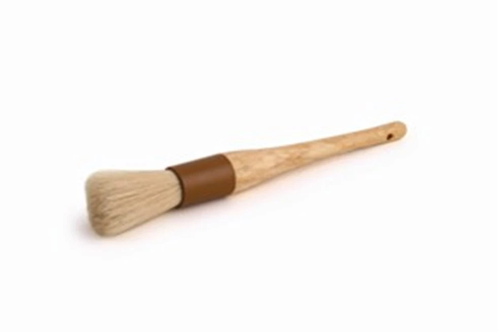 Legends Boar Hoof Dressing Brush 8 Inch Tan - Ideal For Hoof Care