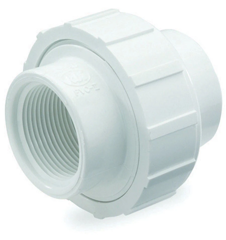 1 In. Dia. Fpt X Fpt Pvc Union For Schedule 40 And 80 Applications
