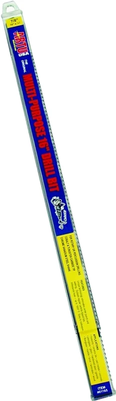 3/8 In. X 16 In. L Tungsten Carbide Tipped Multi-purpose Drill Bit