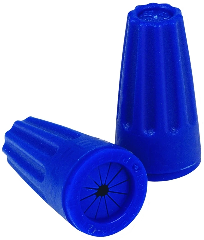 Blue Waterproof Wire Connector 20-pack, Ul Listed, 600v, Model 10222