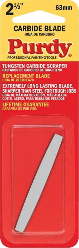 2.5-inch 4-edge Replacement Paint Scraper Blade Model 140900235