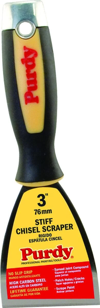 3 In. Stainless Steel Paint Scraper With Quick Connect Feature