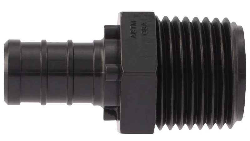 Pxpam125pk 1/2 In. Plastic Pex Barb X Male Pipe Thread Adapter 5 Pk