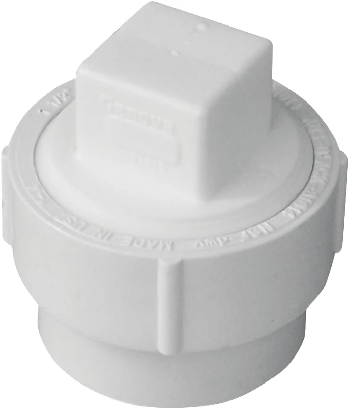 1-1/2 Inch Pvc Cleanout Body With Threaded Plug - Model 193701as