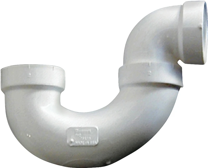 2 Inch Pvc-dwv Schedule 40 P-trap With Hub Connection