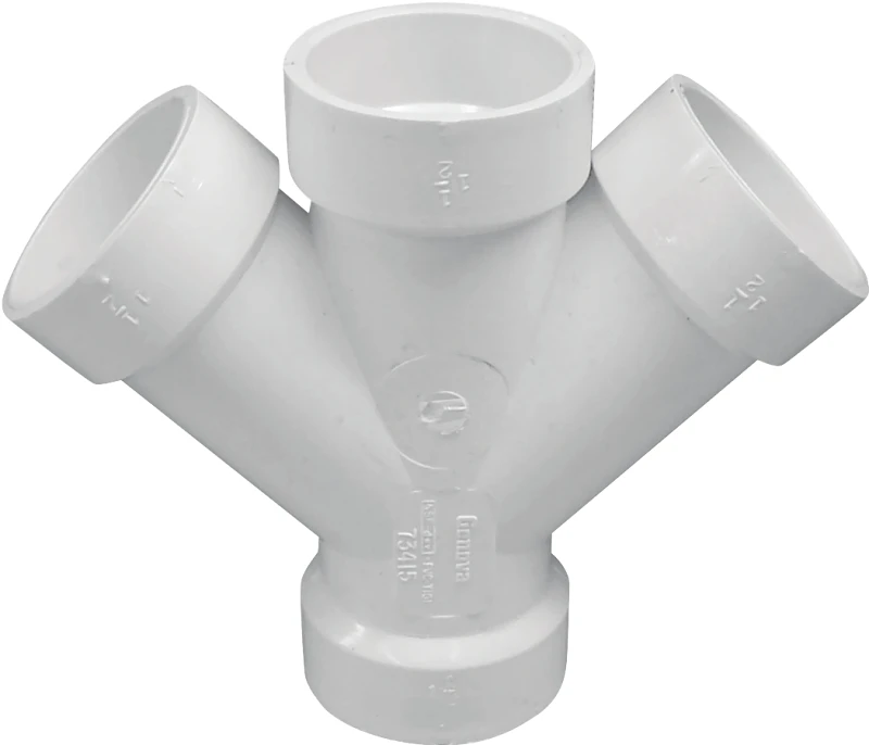 73415 Wye Dwv Hub Double 1-1/2 Inch For Drain Waste Vent Applications