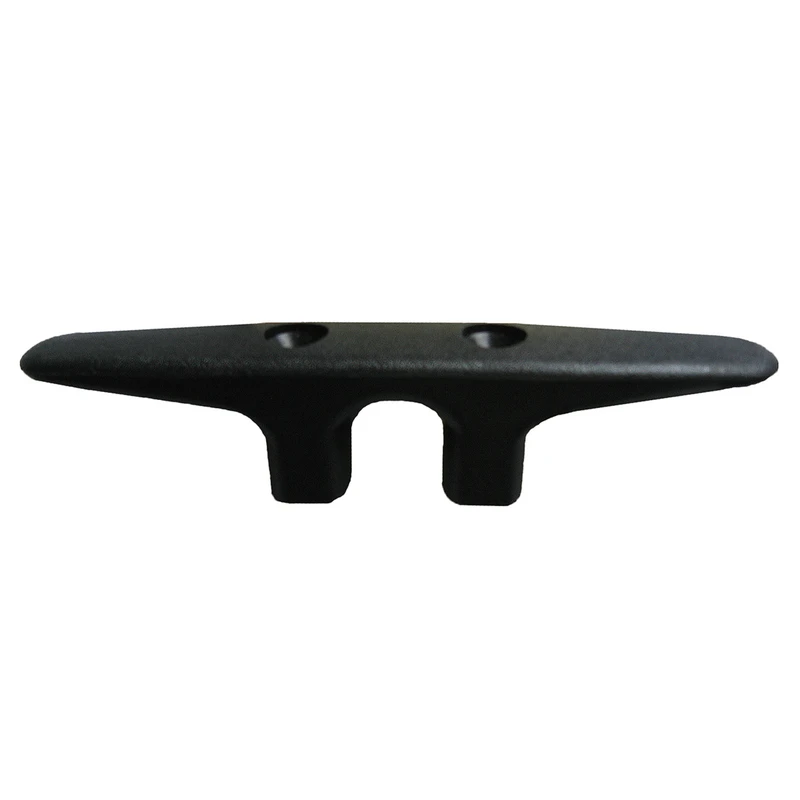 Black Nylon Dock Cleat 6 In L Model 35010 With Bolts