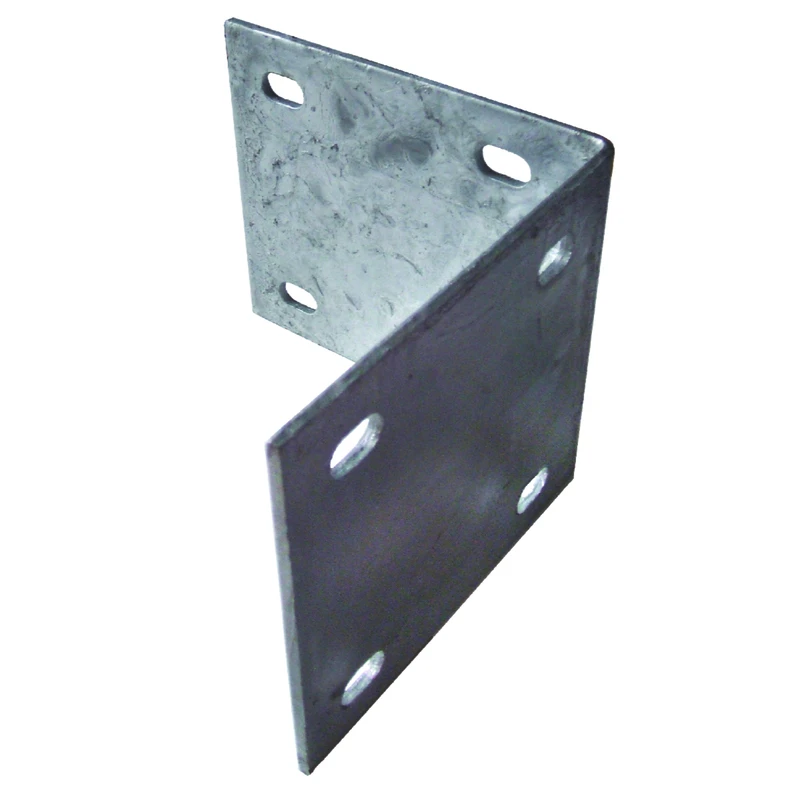 10000 Series 10001 Silver Galvanized Steel Inside Corner Bracket For Docks