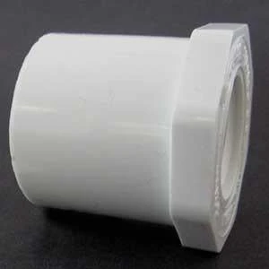 035724 Pvc Reducing Bushing, 1 X 1/2 In, Spigot X Fpt, White