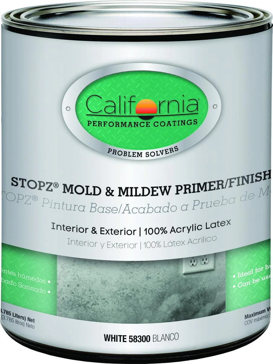 58300-4 All-purpose Mold And Mildew Resistant Primer, 1 Quart, White