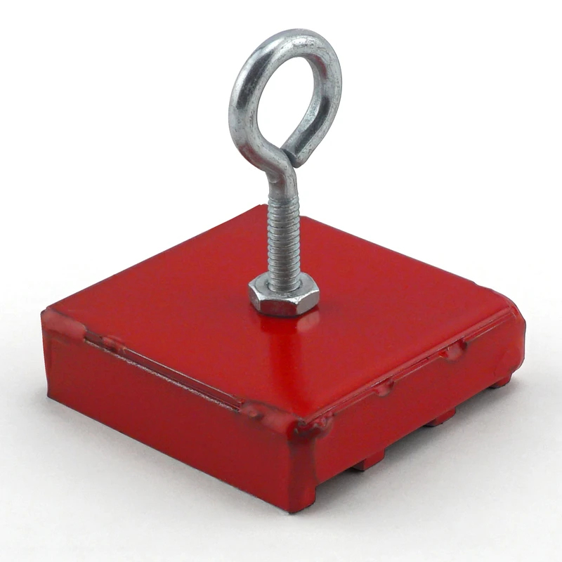 2 Inch Retrieving Magnet With 40 Pound Pull Capacity
