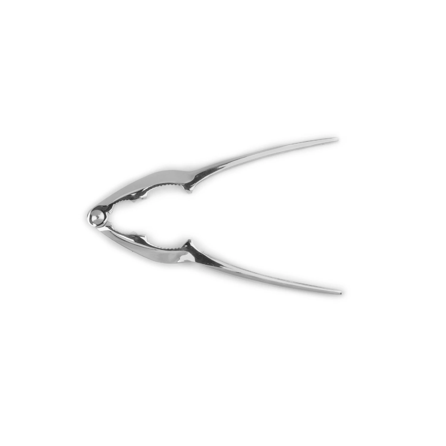 Silver Zinc Alloy Lobster Cracker, 5.75 Inches, Durable Kitchen Tool