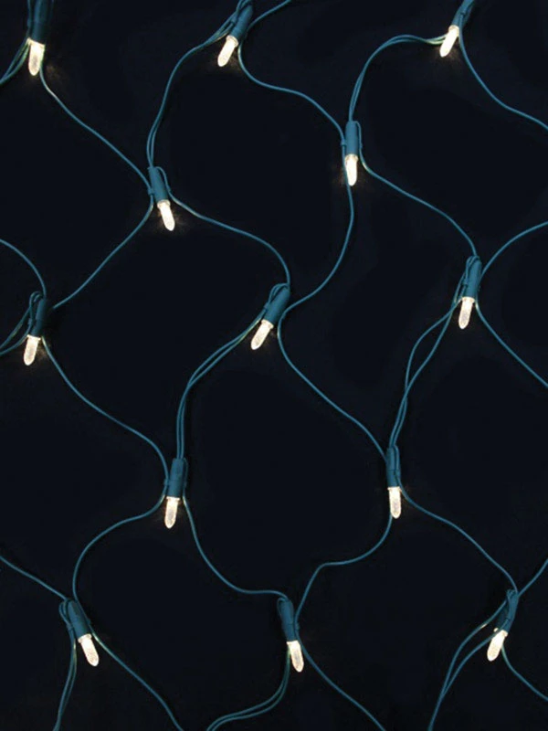 Platinum Led Net Light Set On A Reel White 4-3/4 Ft. X 4 Ft. 100 Lights