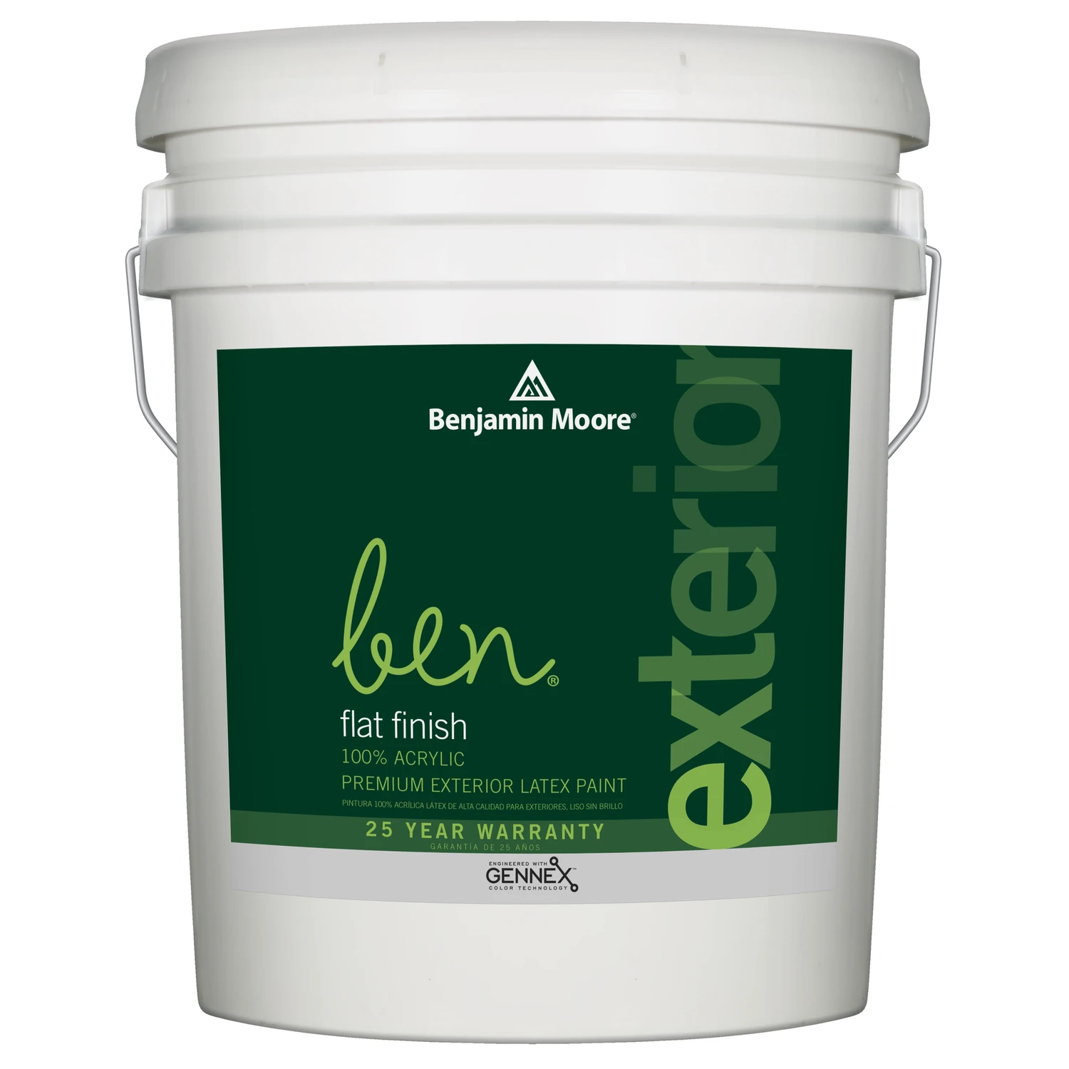 Flat Tintable Base 4 Exterior Acrylic Paint 5 Gallon