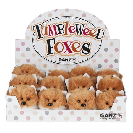Tumbleweed Fox Plush Toy 3 Inch Stuffed Animal By Ganz H13627