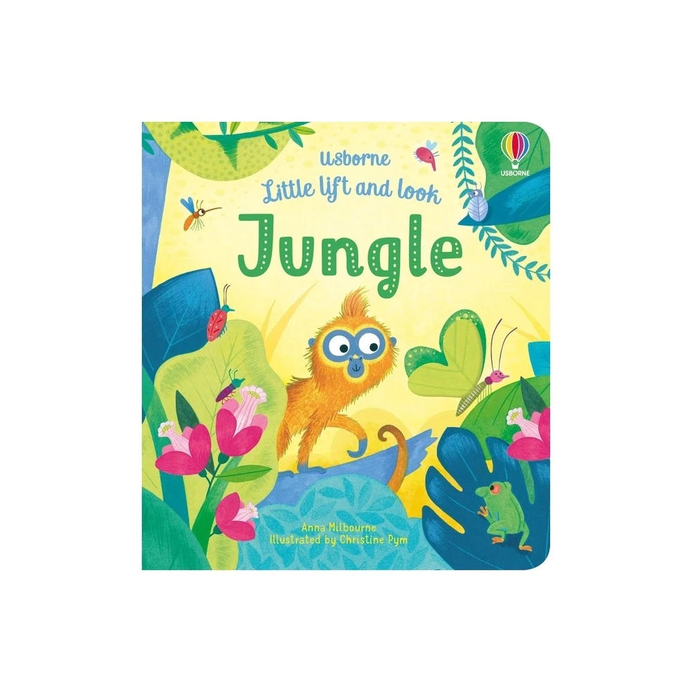 Jungle Board Book By Anna Milbourne - Interactive Children's Book