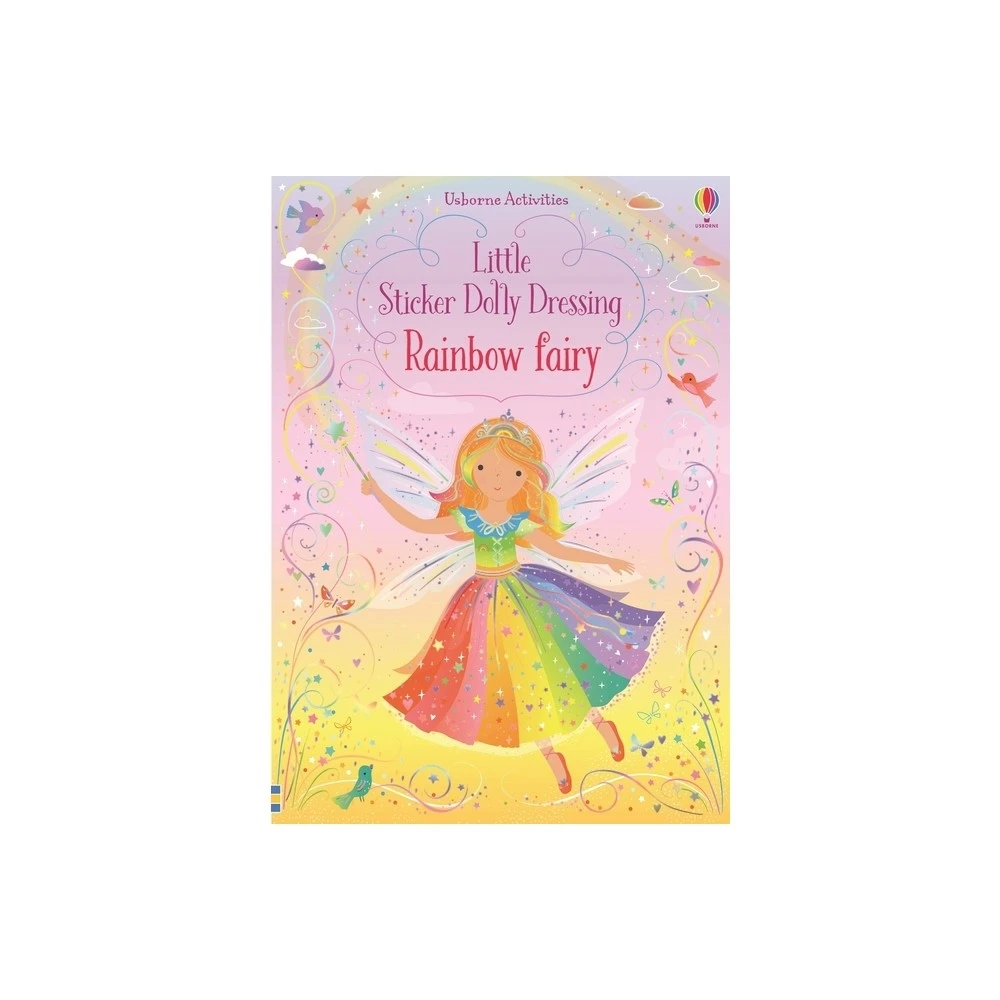 Little Sticker Dolly Dressing Rainbow Fairy By Fiona Watt Paperback Book