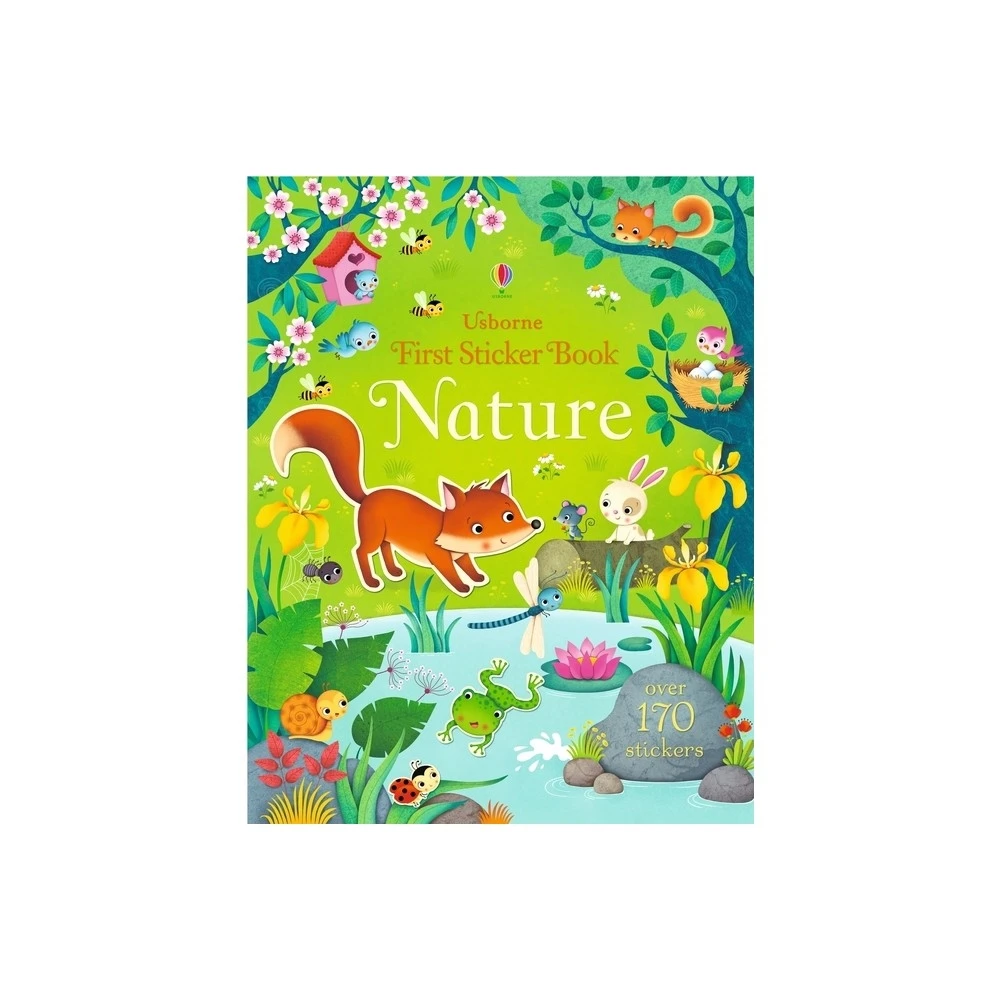 First Sticker Book Nature By Felicity Brooks - Engaging Paperback For Kids