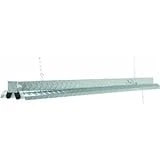 1241dp Re Fluorescent Worklight In Diamondplate Silver Finish