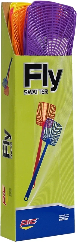274 Fly Swatter, 5 In Length, 3-1/2 In Width, Durable Plastic Mesh