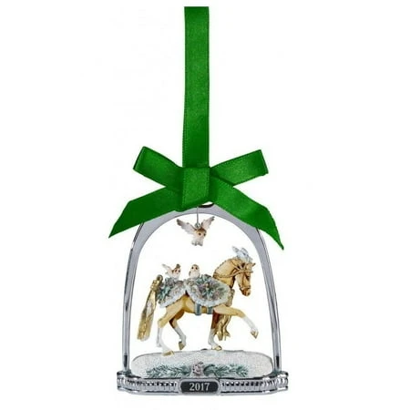 Winter Wonderland 2017 Holiday Horse Stirrup Ornament Collectible Breyer Model 700318