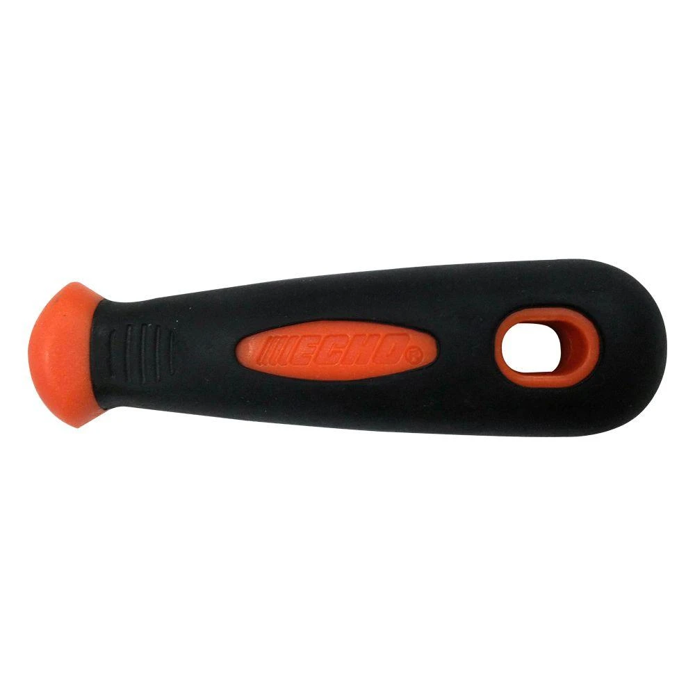 Orange And Black Plastic File Handle For Easy Grip And Control
