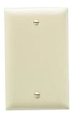 Tp13icc30 Trade Master Nylon Blank Wall Plate, One Gang, Ivory
