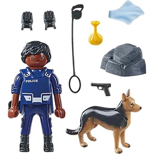71162 Special Plus Policeman With K9 Action Figure Set