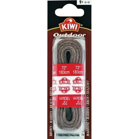 70452 72 Inch Rawhide Leather Boot Laces In Dark Brown