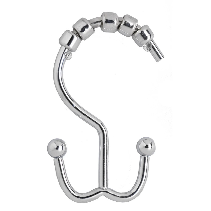 Moda at Home 12-Pack Annex Chrome Double Hooks