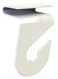 Hillman Fasteners 122323 Ceiling Track Hanger Hooks Suspends Signs and Mobiles from Drop-ceiling T-Bars (Pack of 2)