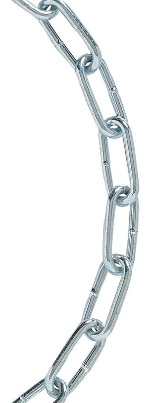 Straight Link Chain, Trade Size #2, 125 Feet Length, 310 Lb Working Load Limit