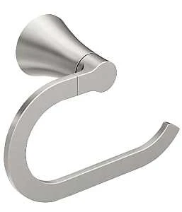 Mikah Towel Ring In Spot Resist Brushed Nickel - Model Y0786bn