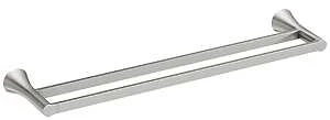 24 Inch Double Towel Bar In Spot Resist Brushed Nickel