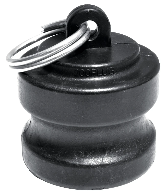 Pl Series 125pl Plug, 1-1/4 In, 125 Psi Pressure, Polypropylene Material