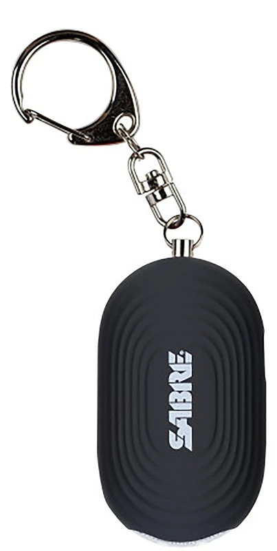 Personal Alarm With Led Light And Snap Hook - Model Pa-ledbk-02