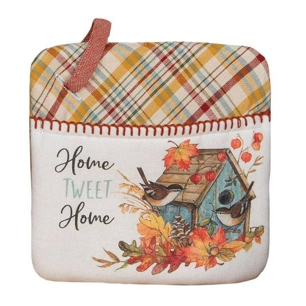 Home Sweet Home Pocket Mitt - Stylish And Functional Kitchen Accessory