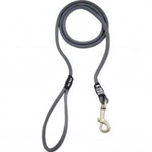 Large Charcoal Rope Dog Leash - Durable And Comfortable For All Breeds