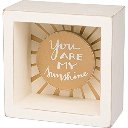 You Are My Sunshine Decorative Window Box Sign