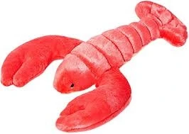 Fluff And Tuff Manny The Lobster Plush Dog Toy 11 Inch