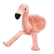 Fluff And Tuff Lola The Flamingo Plush Dog Toy 18 Inch