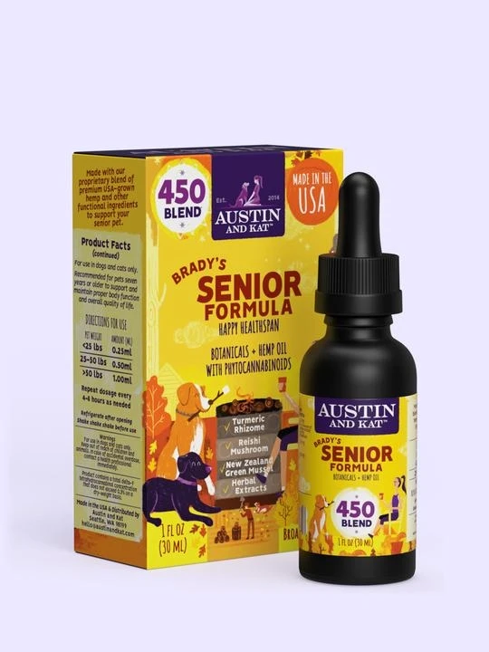 Senior Blend 450mg For Dogs 6+ Years - Promotes Health & Wellness