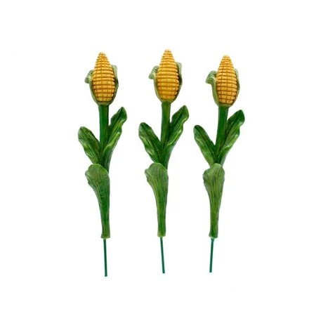 Miniature Corn Stalks For Fairy Gardens - Decorative Corn Stalks For Miniature Displays