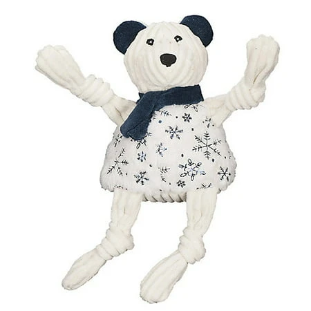 Sparkle N Shine Bear Knottie Dog Toy - Durable Plush Toy For Dogs