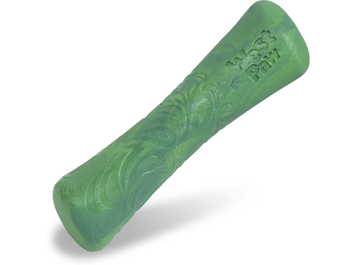 Seaflex Drifty Dog Chew Toy, Emerald Green, Large - Eco-friendly & Durable